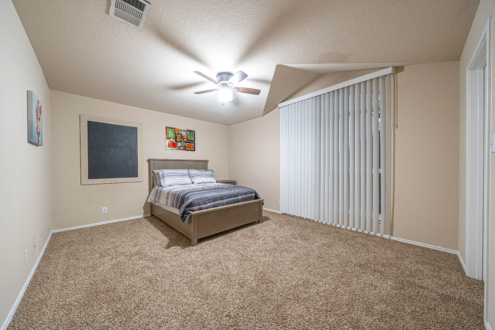 Furnished secondary bedroom at Bright Chase
